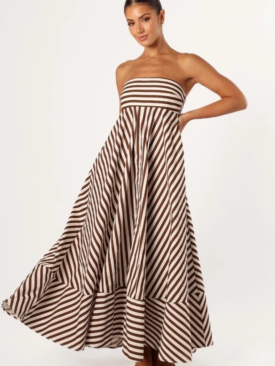 Petal & Pup Dresses & Skirts - Petal & Pup Bowie Maxi Strapless Dress